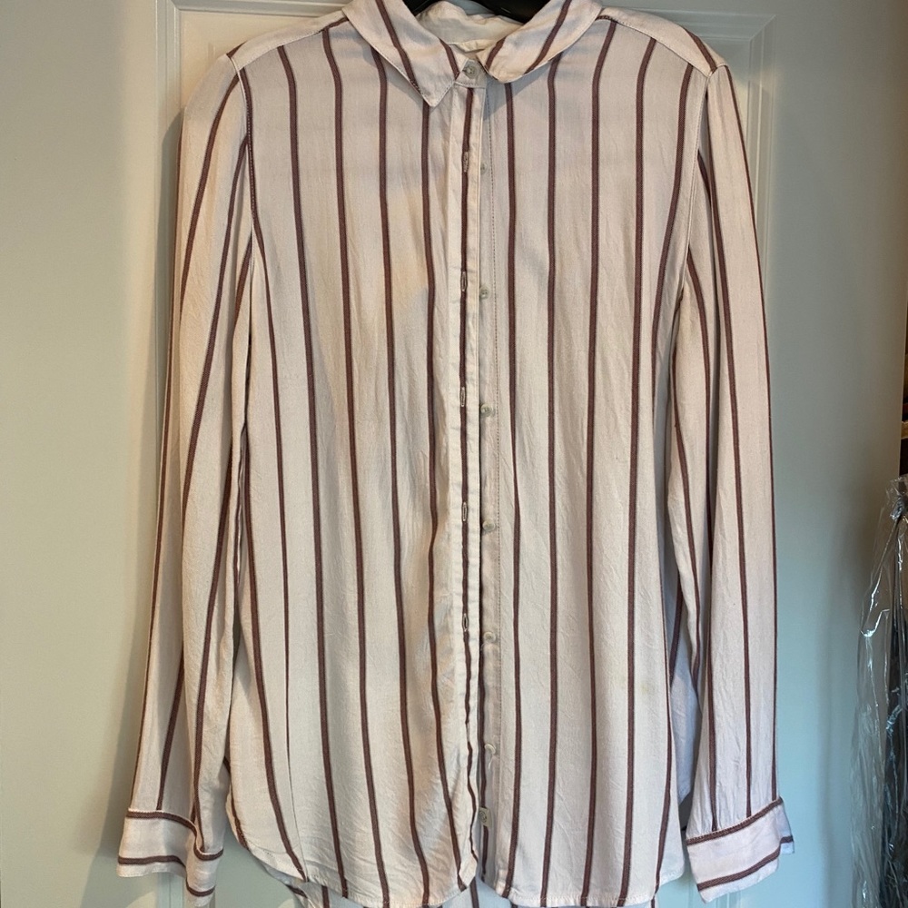 Treasure & Bond Striped Button Down